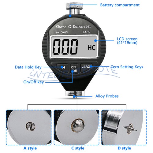 Digital shore durometer - shore,