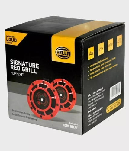 Original hella 12v red - original,