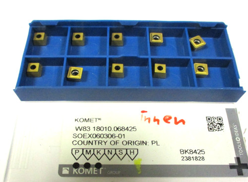 Komet wendeplatten zum - 10,