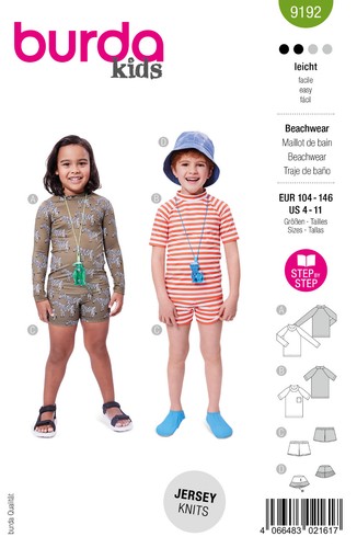 Burda style 9192 beachwear - style,