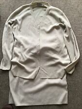 Strick Zweiteiler ( Jacke / Rock) Public Gr.40/42