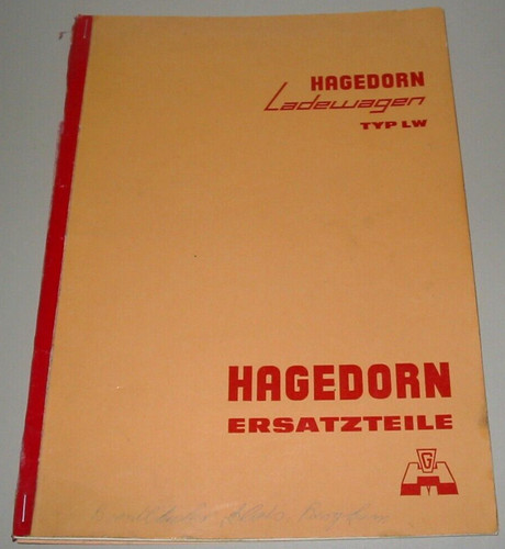 Ersatzteilliste hagedorn - ersatzteilliste,