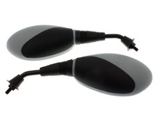 Spiegel Paar schwarz/grau