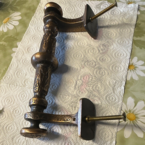 Massiver bronze türgriff - massiver,