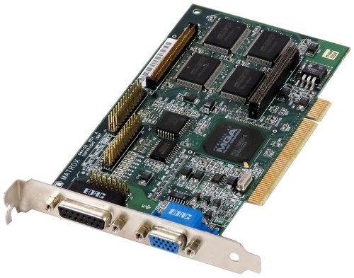 Grafikkarte matrox mystique - matrox,
