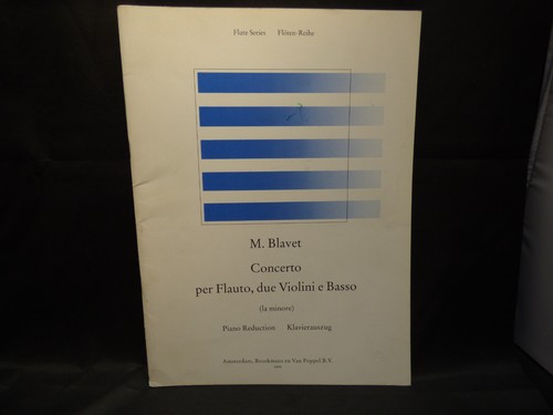 Blavet flötenkonzert - m.,