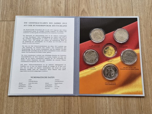 Brd 2012 euro - brd, 5x