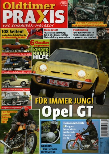 Zeitschrift oldtimer praxis 1 - zeitschrift,