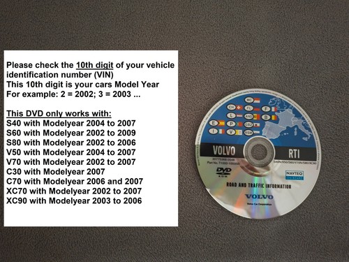 Dvd navigation volvo rti - navigation,