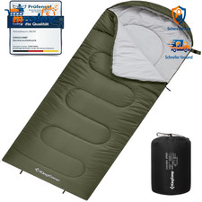 KingCamp Schlafsack XL Flanell