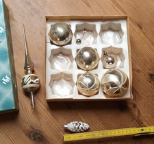 Christbaumschmuck alt, silber
