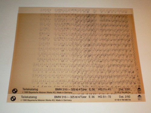 Microfich teilekatalog bmw - microfich,