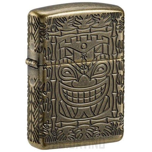Zippo feuerzeug tiki - tiki, design