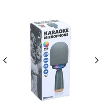 Karaoke Mikrofon Bluetooth, Tragbar, mit LED Licht