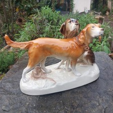 Porzellanhunde Figuren