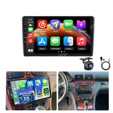 Autoradio Android 15 Carplay 2+64G Für Mercedes CLK-klasse W209 2002-2006 Kam