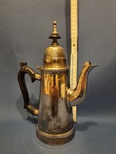 antike Teekanne Kaffeekanne versilbert, E.P.N.S