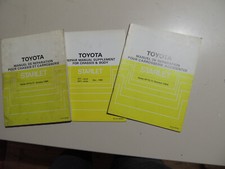 Toyota Starlet P7 Manuel de reparation pour chassis et de carrosserie