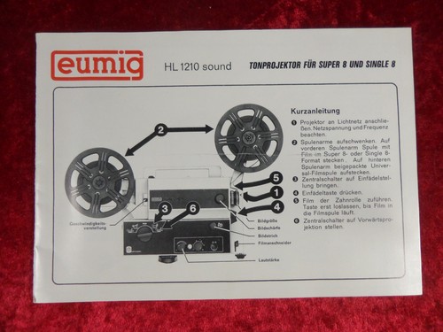 Eumig 1210 sound super - hl,