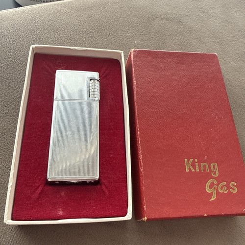King gas feuerzeug vintage - feuerzeug,