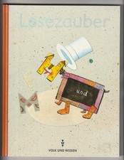 "LESEZAUBER Fibel+Arbeitsheft+Schreibheft" Verlag VOLK UND WISSEN Berlin 1999