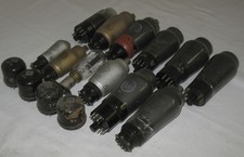 16 vintage Tube Röhren Telefunken Valvo ECH4 ECL11 UCL11  CF3 CL4 etc