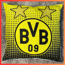 Borussia Dortmund Kopfkissen ⚽BVB 09 Schwarz Gelb ?️Fanartikel