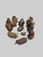 Krippenfiguren 10-teiliges Set Porzellan 