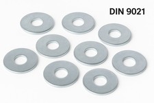 Unterlegscheiben DIN 9021 140HV-Bauscheiben, Karosseriescheiben (M5 bis M24)