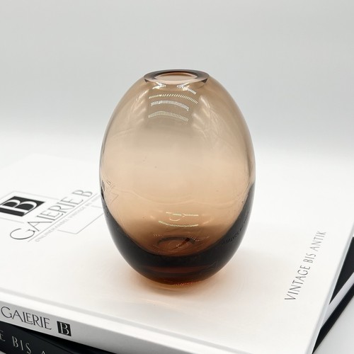Design glas vase rauchglas - •,