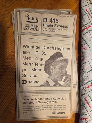 Izb ihr zug - izb, d