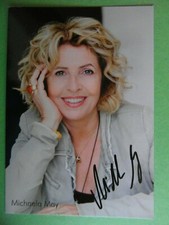 Autogrammkarte Michaela May