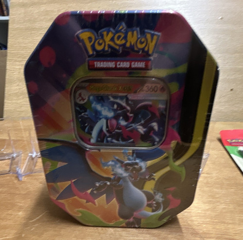 Pokémon tcg blechdose mega - tcg,