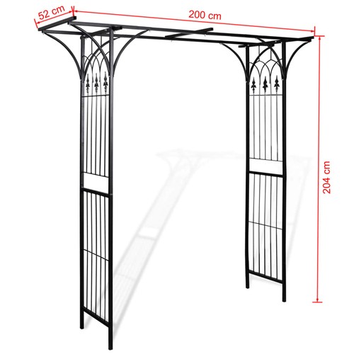 Metall gartenbogen rosenbogen - metall,