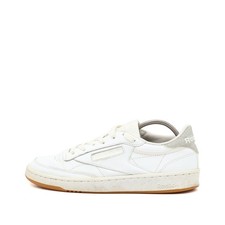 Reebok Damen Club C 85 Schuh weiß Leder Low Top Atmungsaktiv Sneaker EU 40