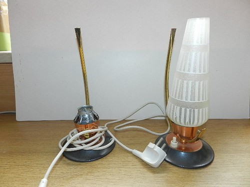 Lampe 60er 70er - ,