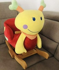 Holz Schaukeltiere-Schaukel Wippe-Käfer Maya-Bitte lesen ob VERSAND möglich ist