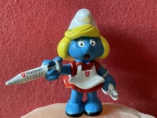 MALTESER WERBE SCHLUMPFINE KRANKENSCHWESTER SMURFS PUFFI PITUFOS SCHLÜMPFE