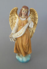 Engel Verkündigungsengel 24 cm hoch für Krippenfiguren Größe 25 cm Weihnachten
