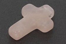  Rosenquarz Kreuz Edelstein