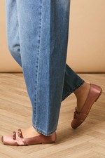 Oasis Mokka Ballerinas Damen