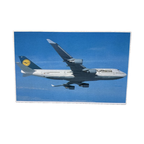 Postkarte lufthansa zugabe - lufthansa,