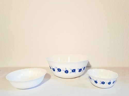 Vintage 3er set arcopal - vintage, france
