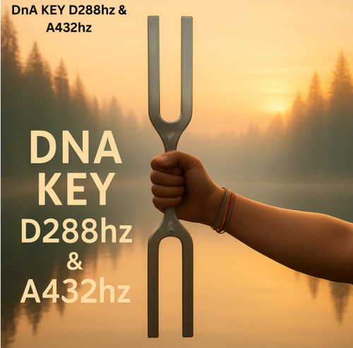 Dna key giant stimmgabel d - dna,