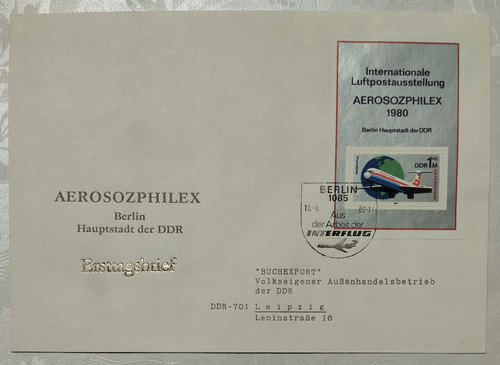 Ddr 1980 fdc - -,