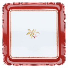 Kuchenplatte eckig Sandwichplatte Vermont Hutschenreuther Maria Theresia Medley 