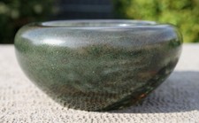 Daum France - emaillierte Glaskunst - Schale - Vintage 50er Jahre - Kristallglas