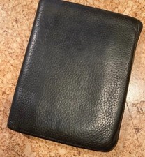 Geldbörse Le Foulonné, schwarz, Longchamp