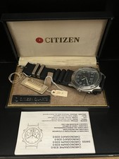Citizen Uhr T011-313399 K Ana-Digi Diver 100 schwarzes Zifferblatt Quarz