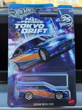 Hot Wheels NISSAN SILVIA S15 Fast Furious Tokyo Drift - Silver Series 1:64 HNR88